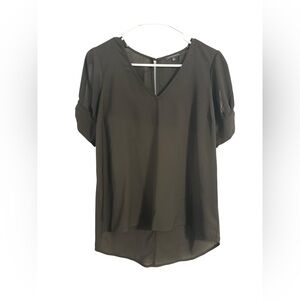 Staccato black V-Neck Blouse